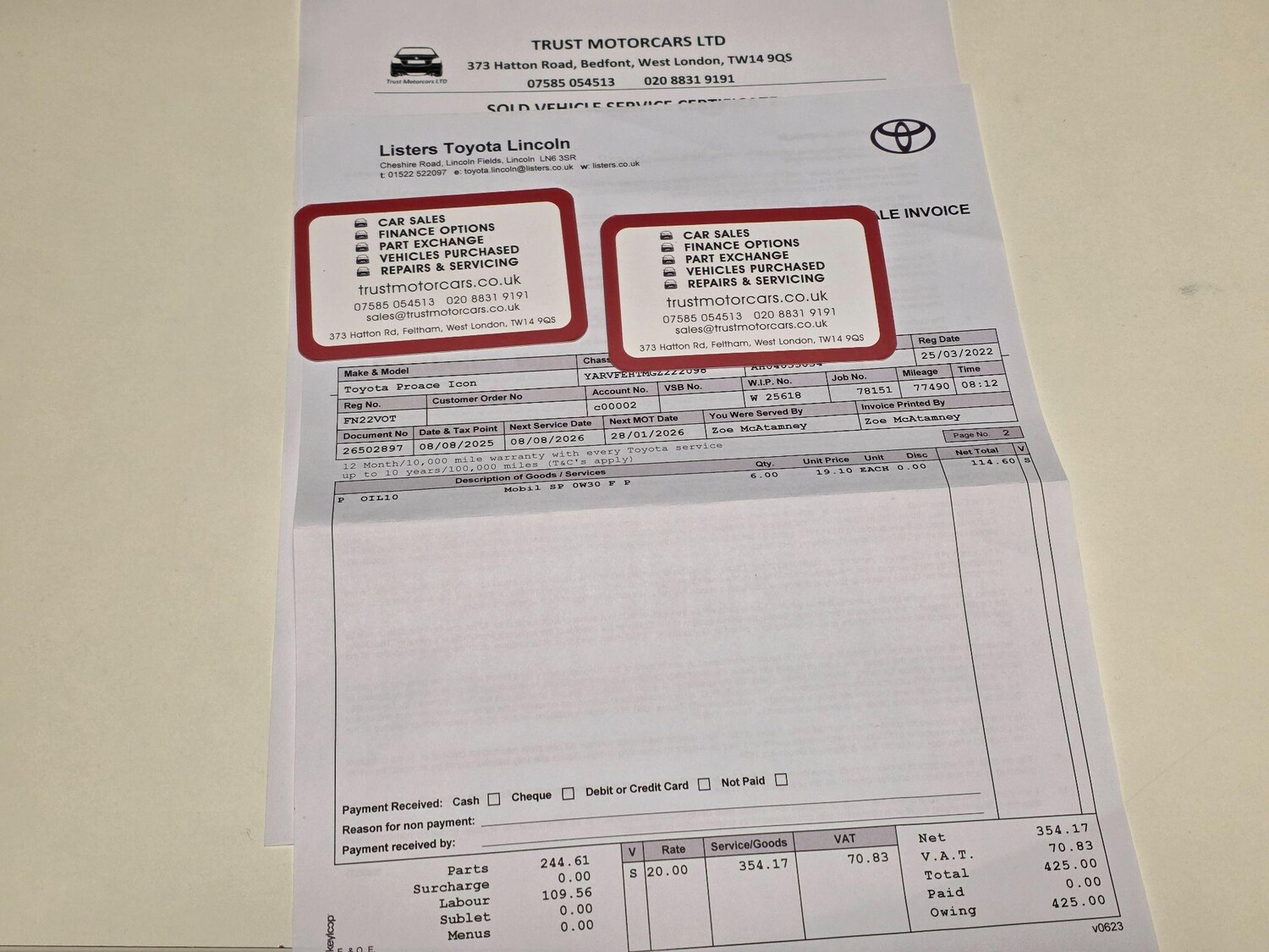 Used Toyota ProAce 2022 for sale - 77853075: Photo 14