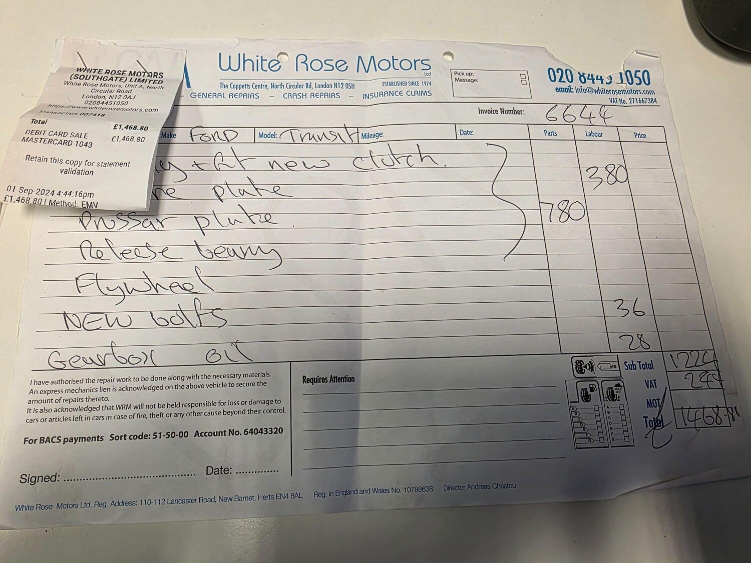 Used Ford Transit Custom 2019 for sale - 76432834: Photo 15