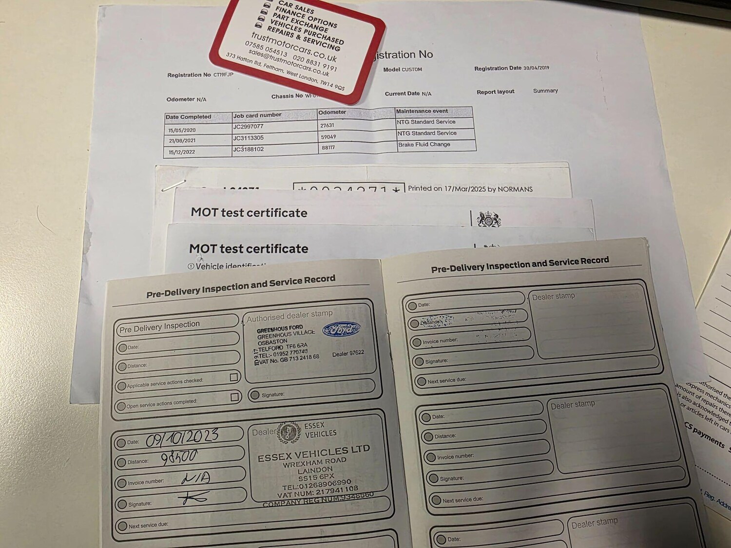 Used Ford Transit Custom 2019 for sale - 76432834: Photo 16