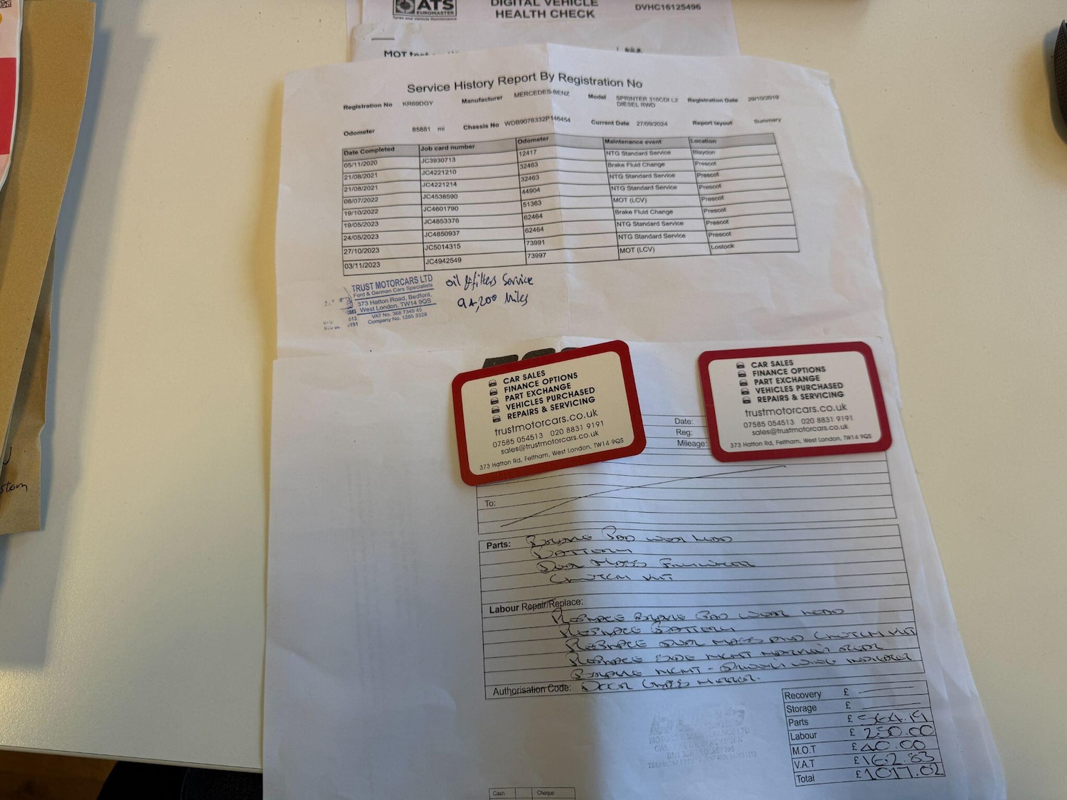 Used Mercedes-Benz Sprinter 2019 for sale - 77254568: Photo 10