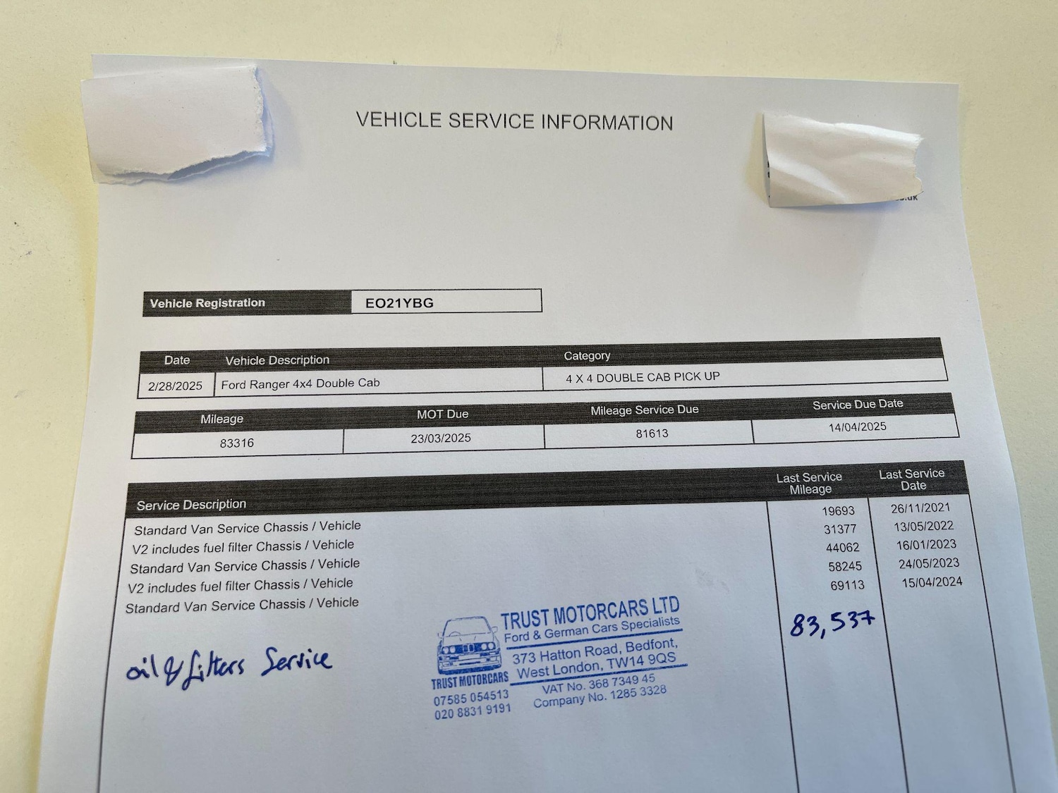 Vehicle 12