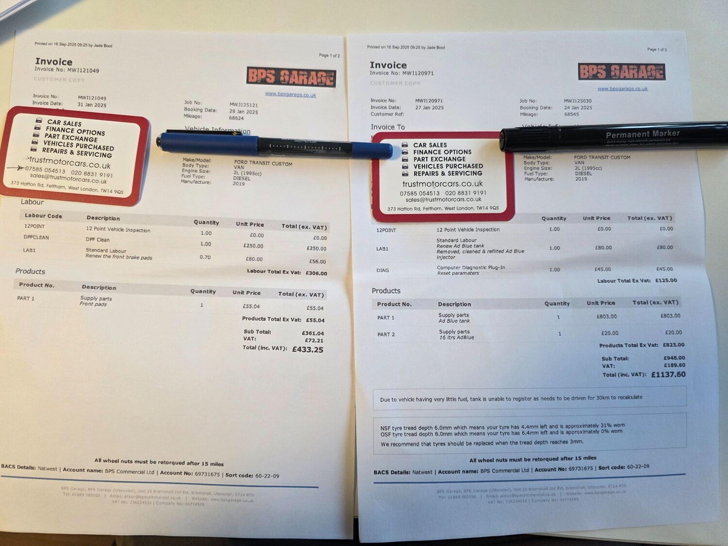 Used Ford Transit Custom 2019 for sale - 76371328: Photo 13