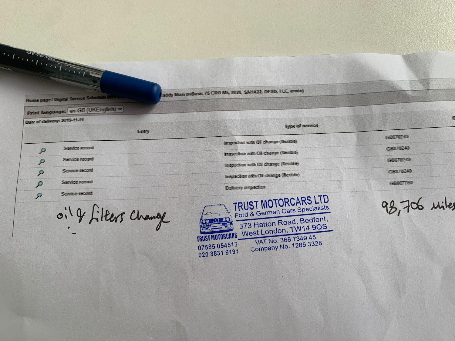 Used Volkswagen Caddy Maxi 2019 for sale - 76499081: Photo 13