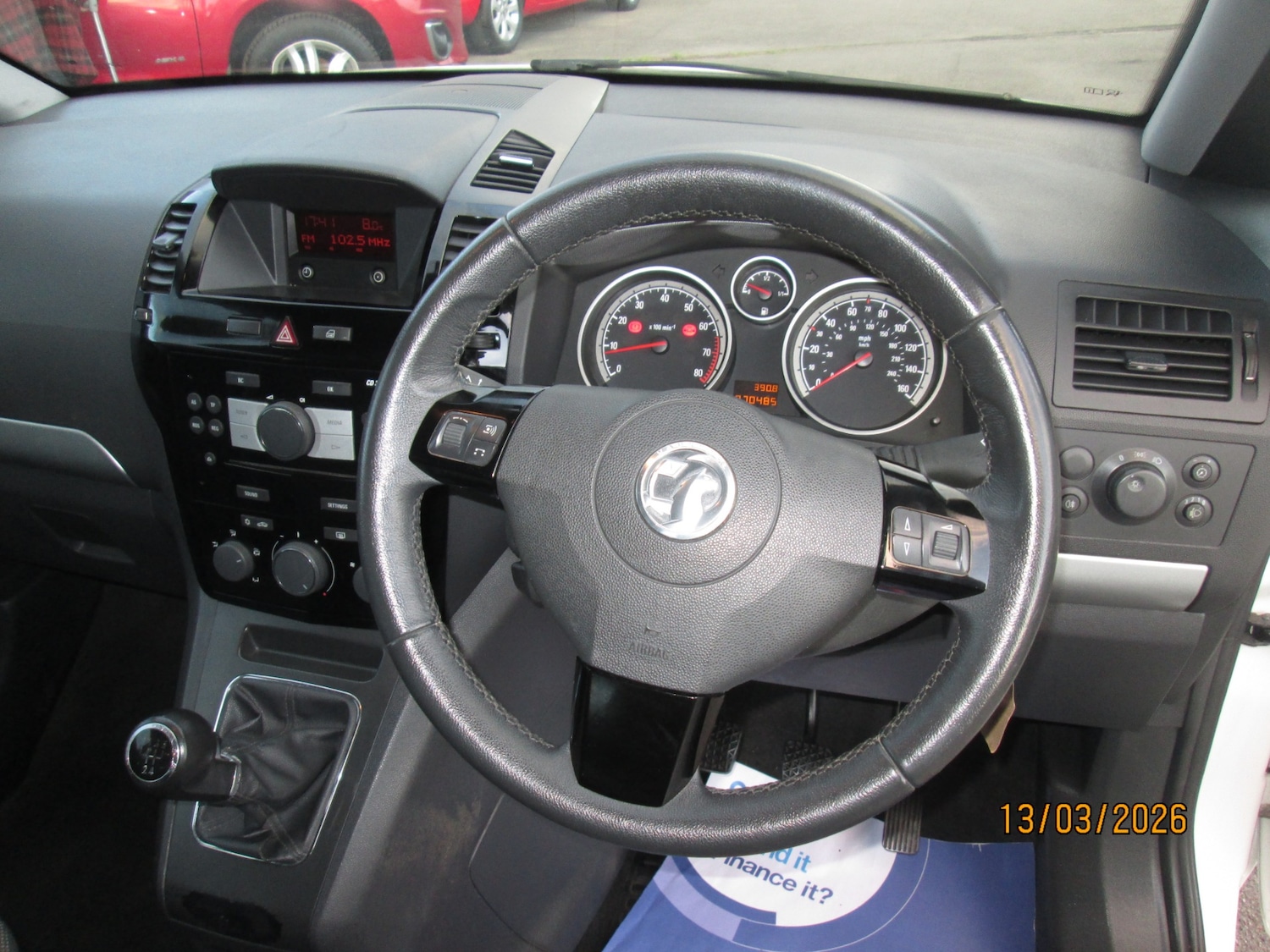 Used Vauxhall Zafira 2013 for sale - 77888353: Photo 11