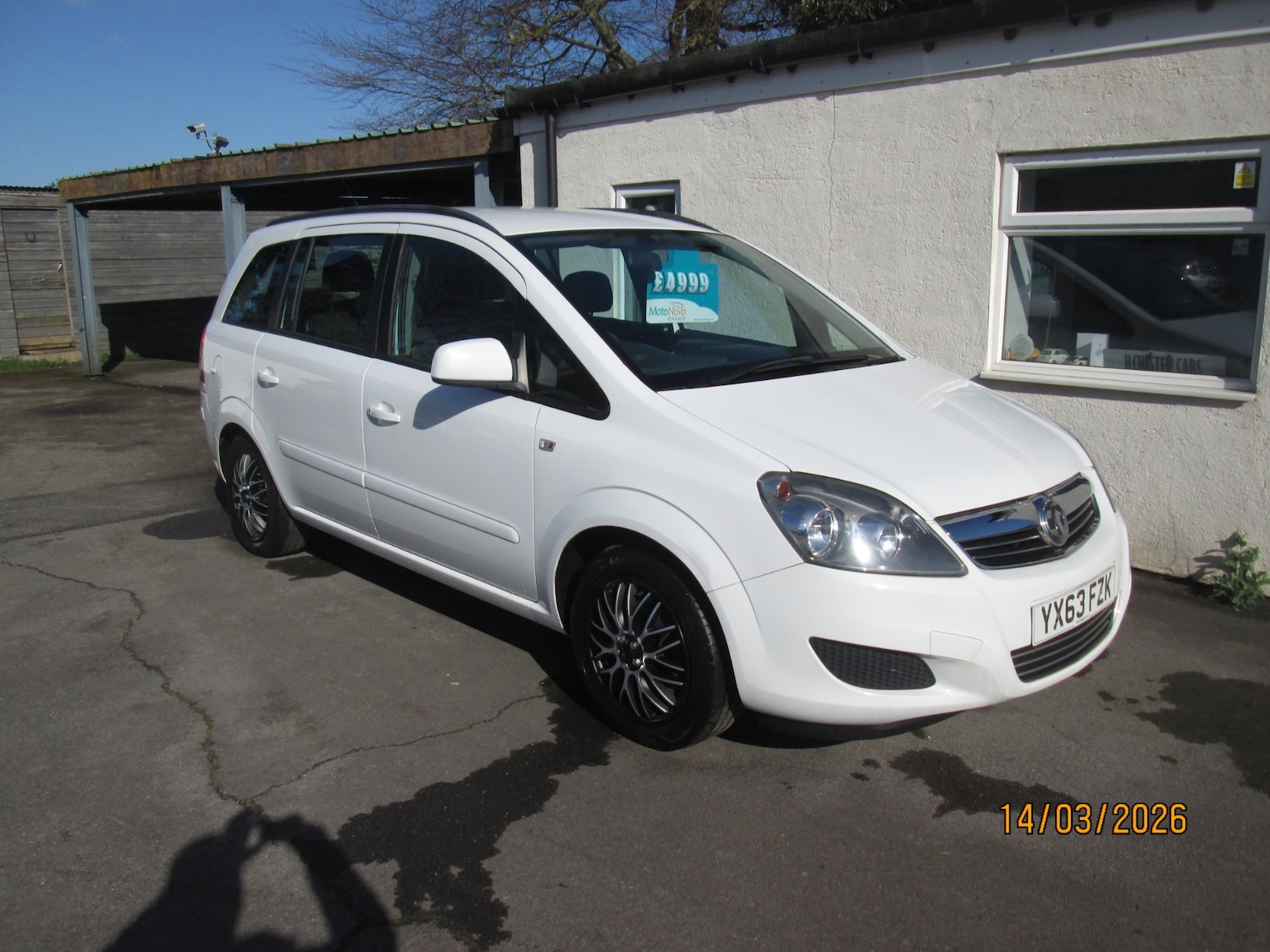 Used Vauxhall Zafira 2013 for sale - 77888353: Photo 8