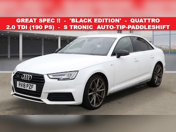 2018 (18) - 2.0 TDI 190 Quattro Black Edition 4dr S Tronic