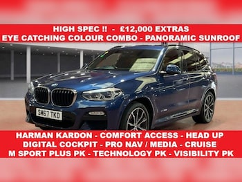 2018 (67) - 3.0 30d M Sport SUV 5dr Diesel Auto xDrive Euro 6 (s/s) (265 ps)