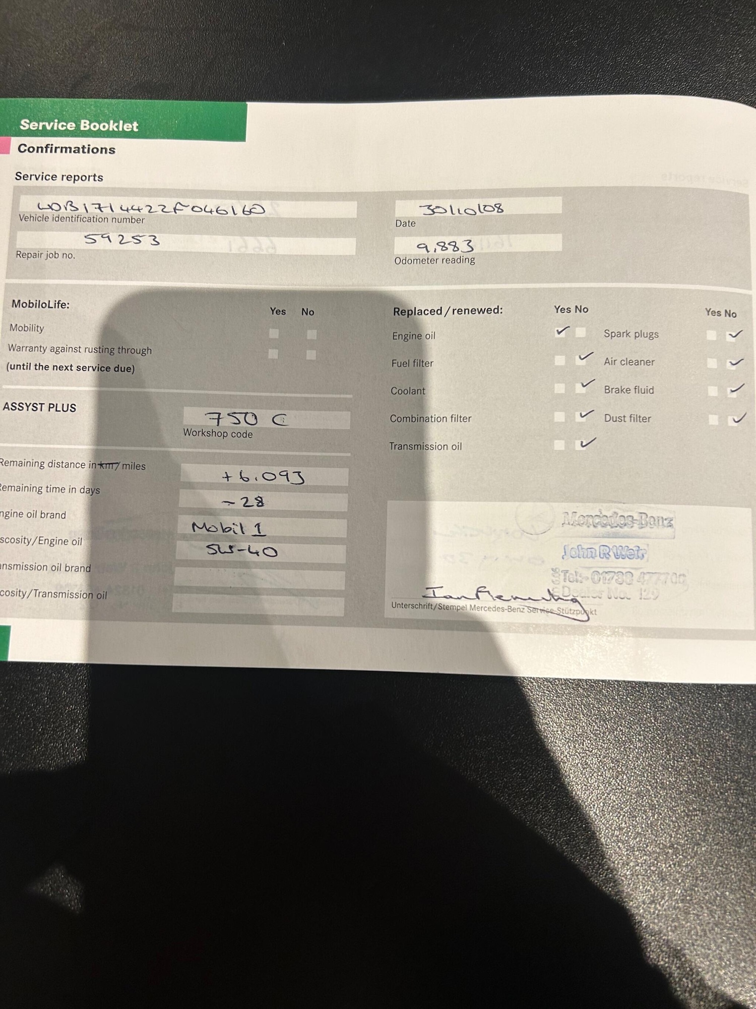 Used Mercedes-Benz SLK 2005 for sale - 77050133: Photo 19