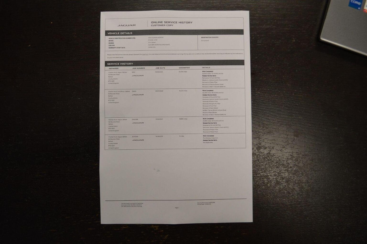 Used Jaguar F-Pace 2019 for sale - 75999913: Photo 48