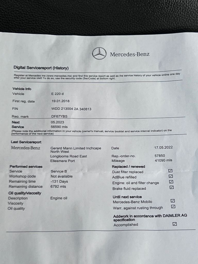 Used Mercedes-Benz E Class 2018 for sale - 78110328: Photo 39