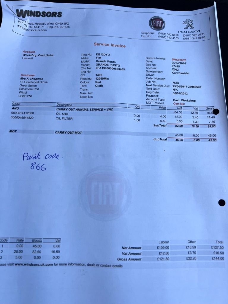 Used Fiat Punto 2012 for sale - 78068746: Photo 30