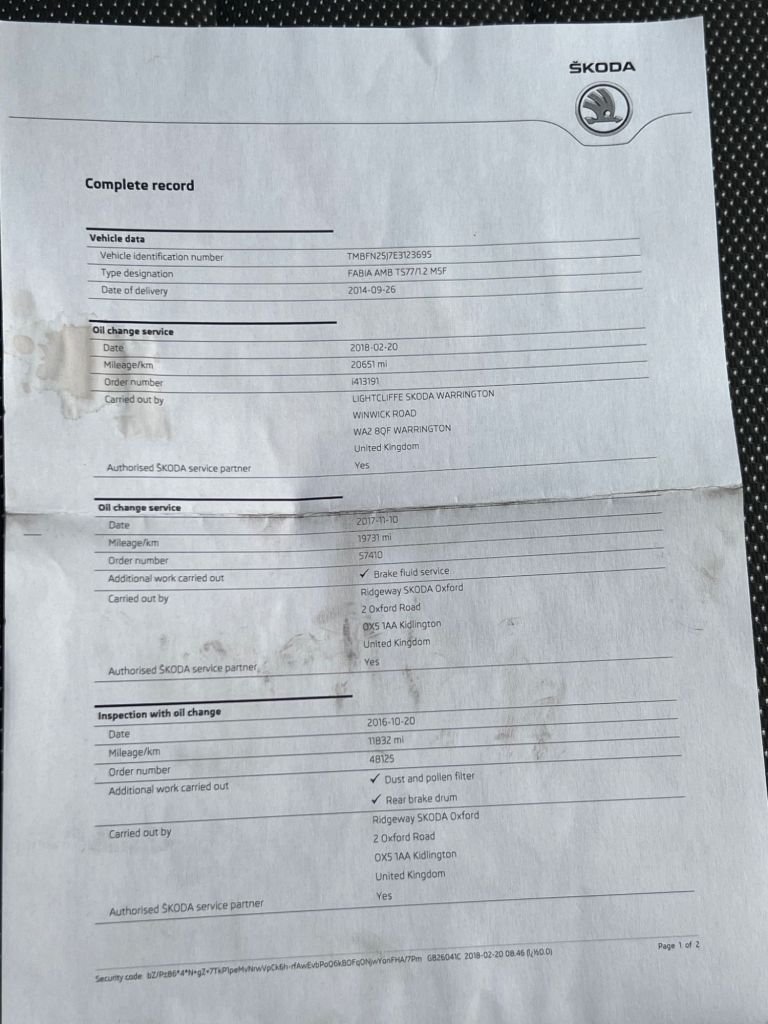 Used Skoda Fabia 2014 for sale - 77835371: Photo 25