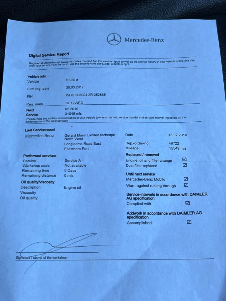 Used Mercedes-Benz C Class 2017 for sale - 77356767: Photo 35