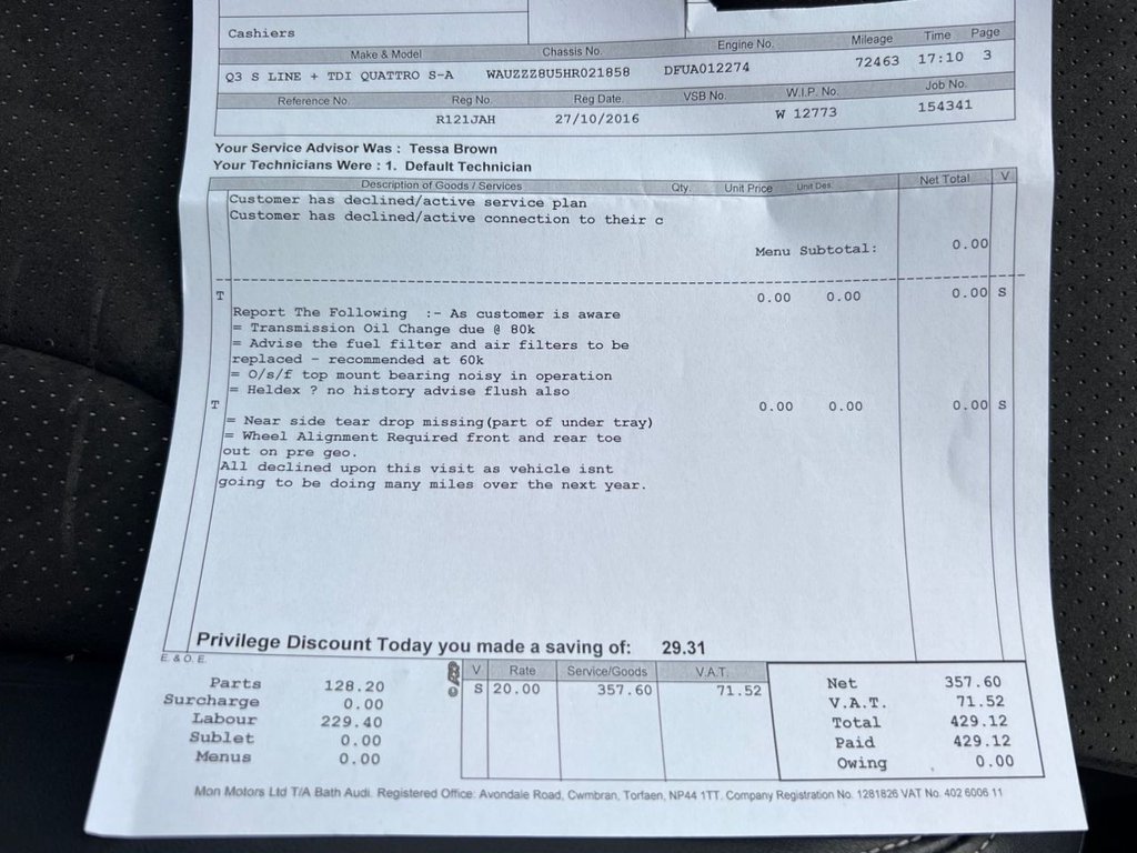 Used Audi Q3 2016 for sale - 77849465: Photo 35