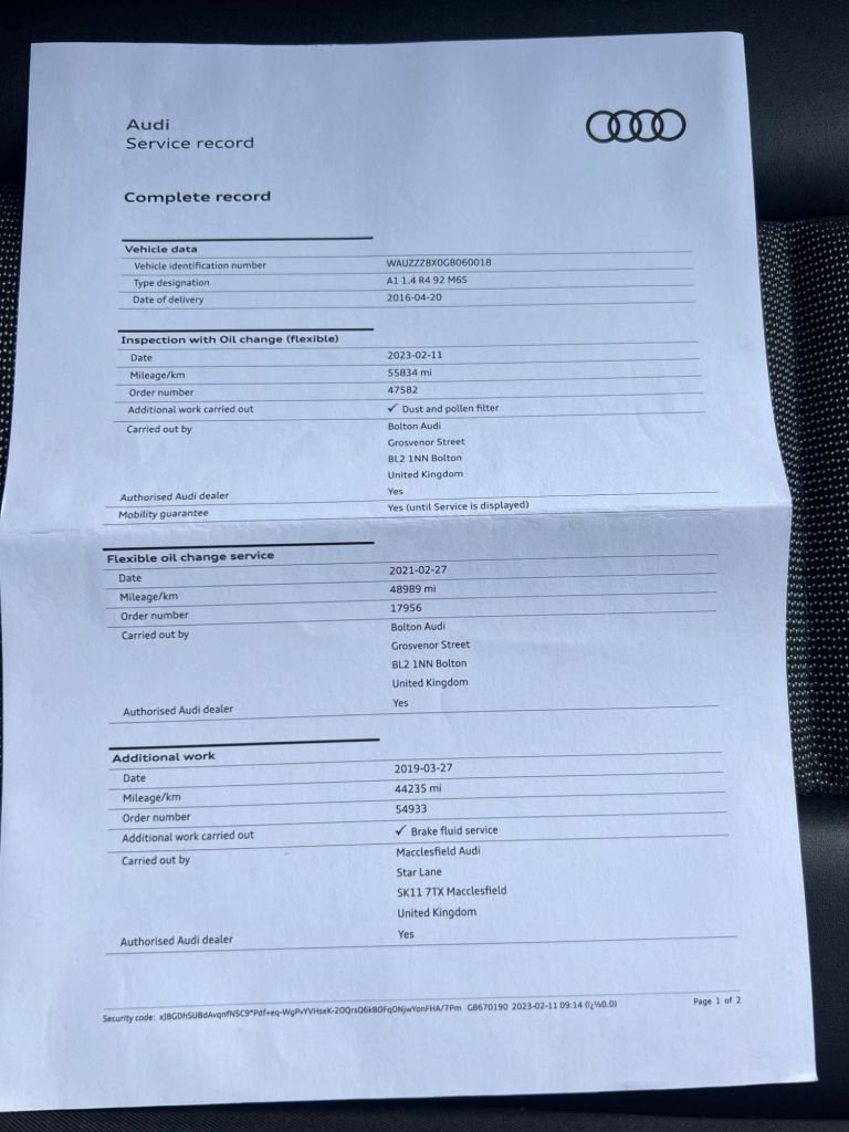 Used Audi A1 2016 for sale - 77642493: Photo 25