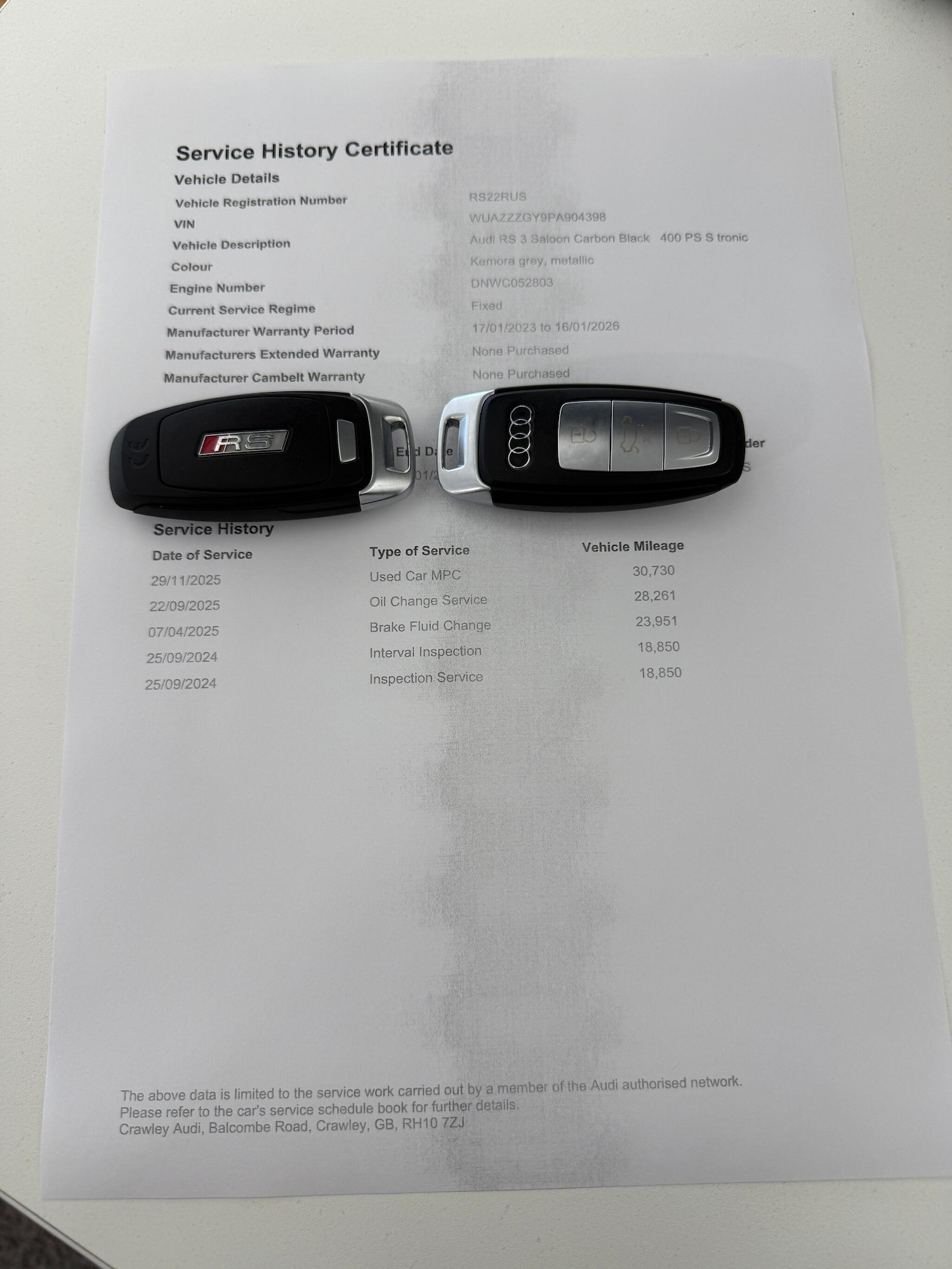 Used Audi RS3 2023 for sale - 76781385: Photo 7