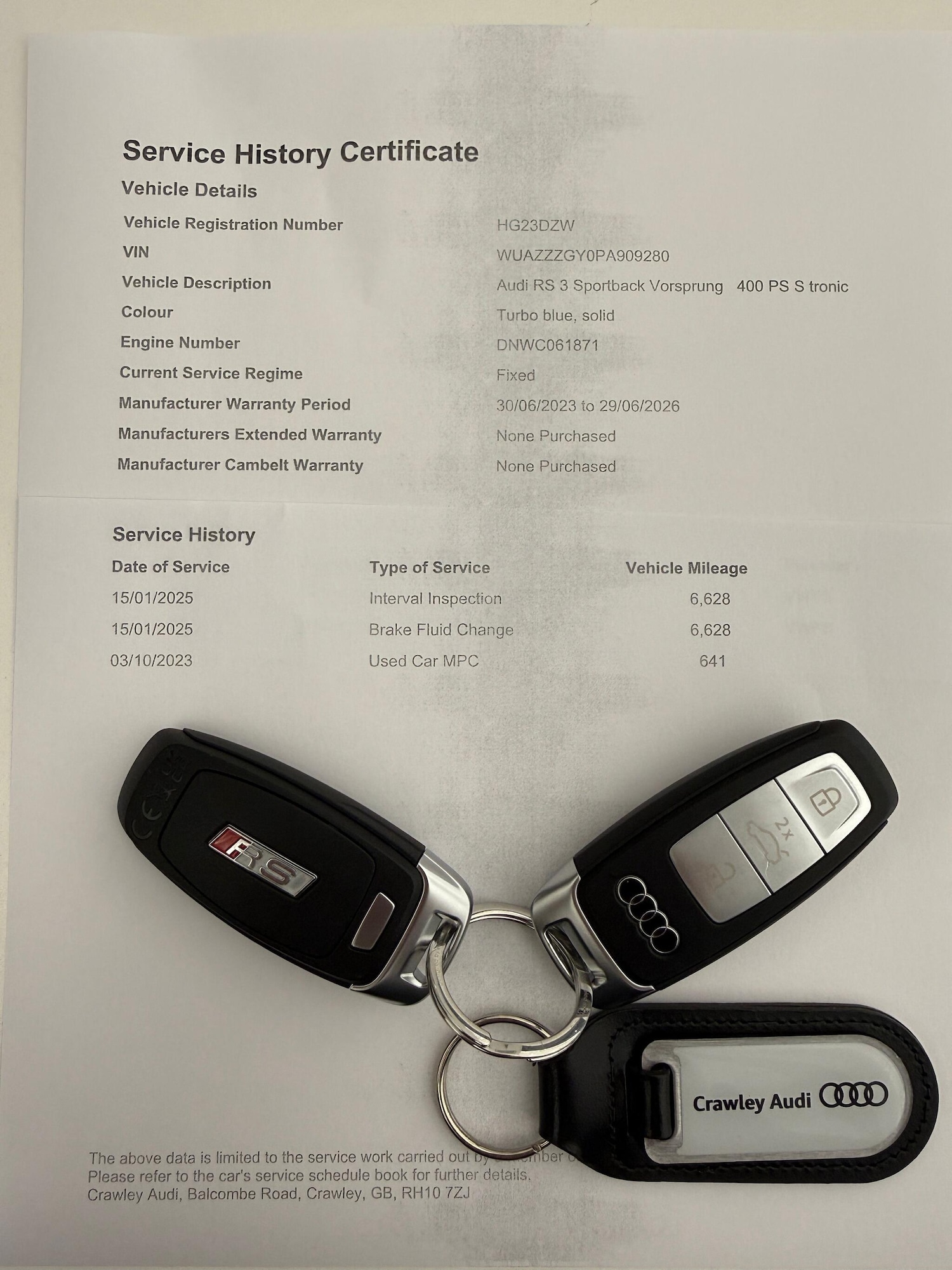 Used Audi RS3 for sale - 76498552: Photo 5