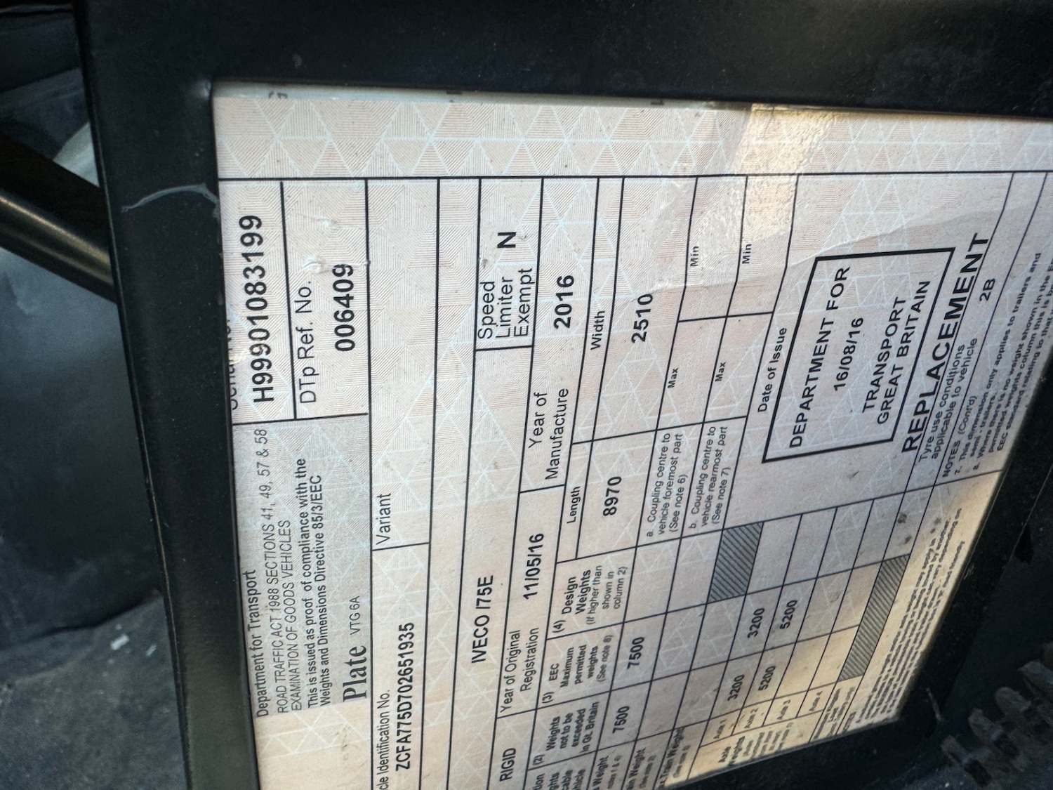 Used Iveco Eurocargo 2016 for sale - 75541937: Photo 4