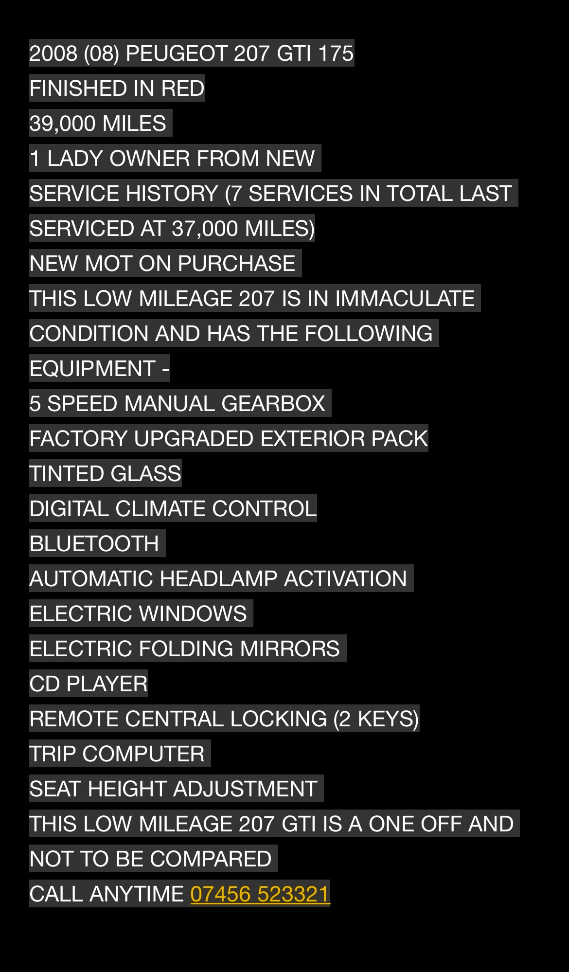 Vehicle 8