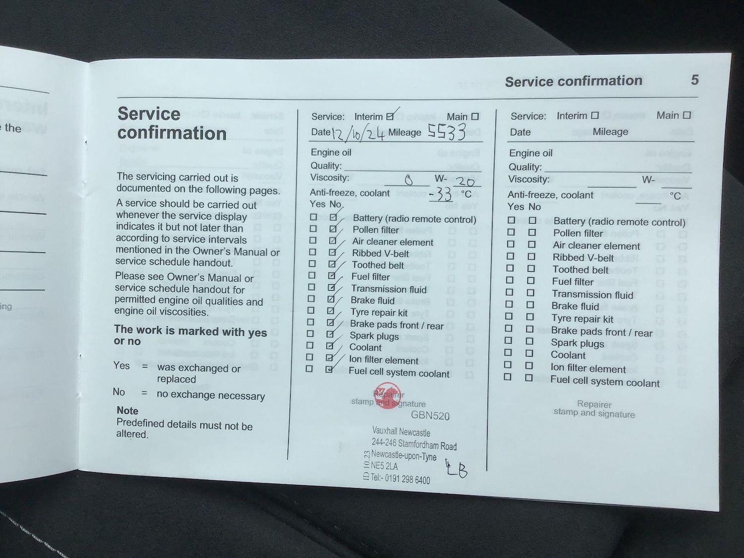 Vehicle 20