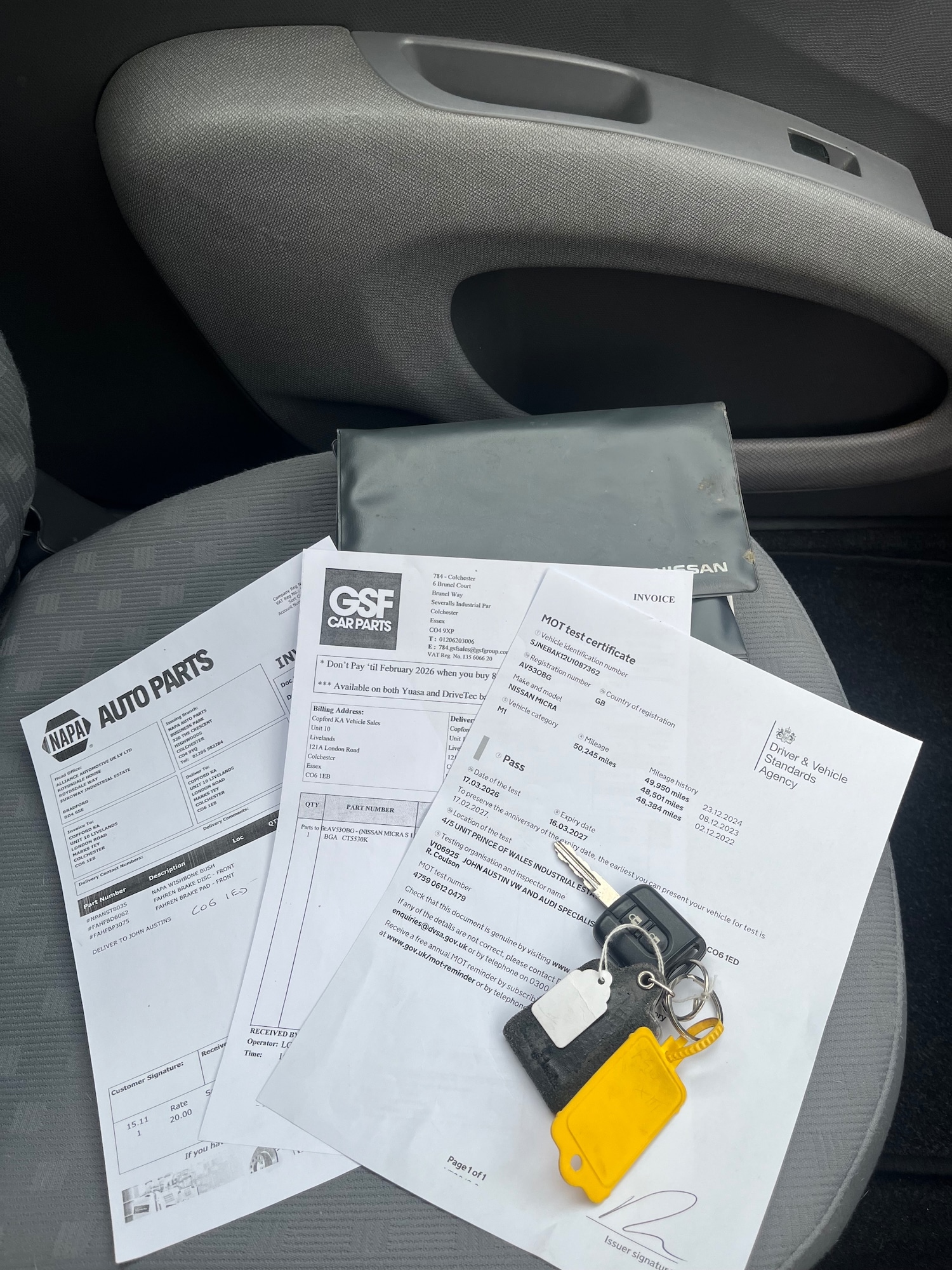 Used Nissan Micra 2003 for sale - 78000455: Photo 24