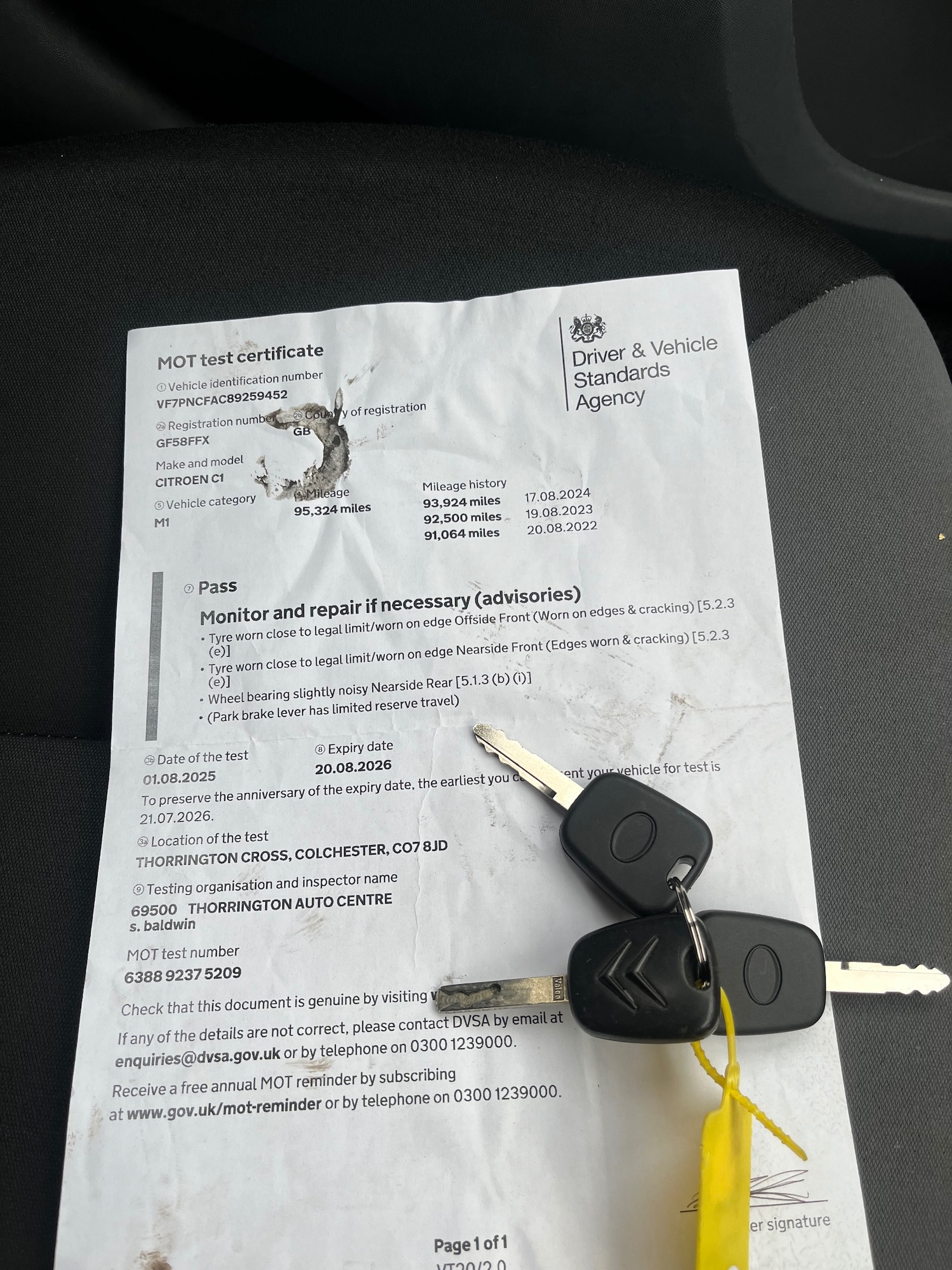 Used Citroen C1 2008 for sale - 76246333: Photo 19