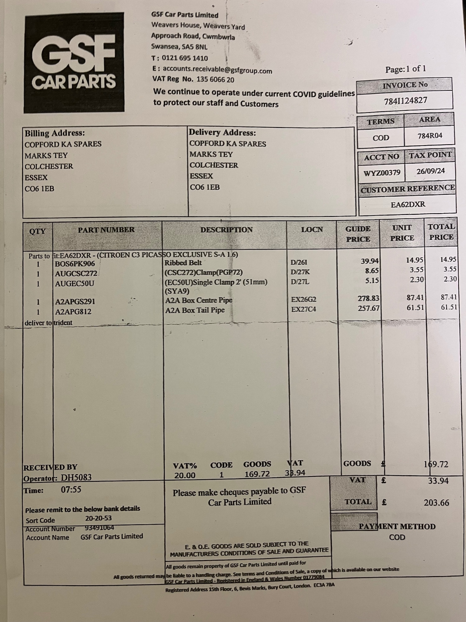 Used Citroen C3 Picasso 2012 for sale - 77053411: Photo 18