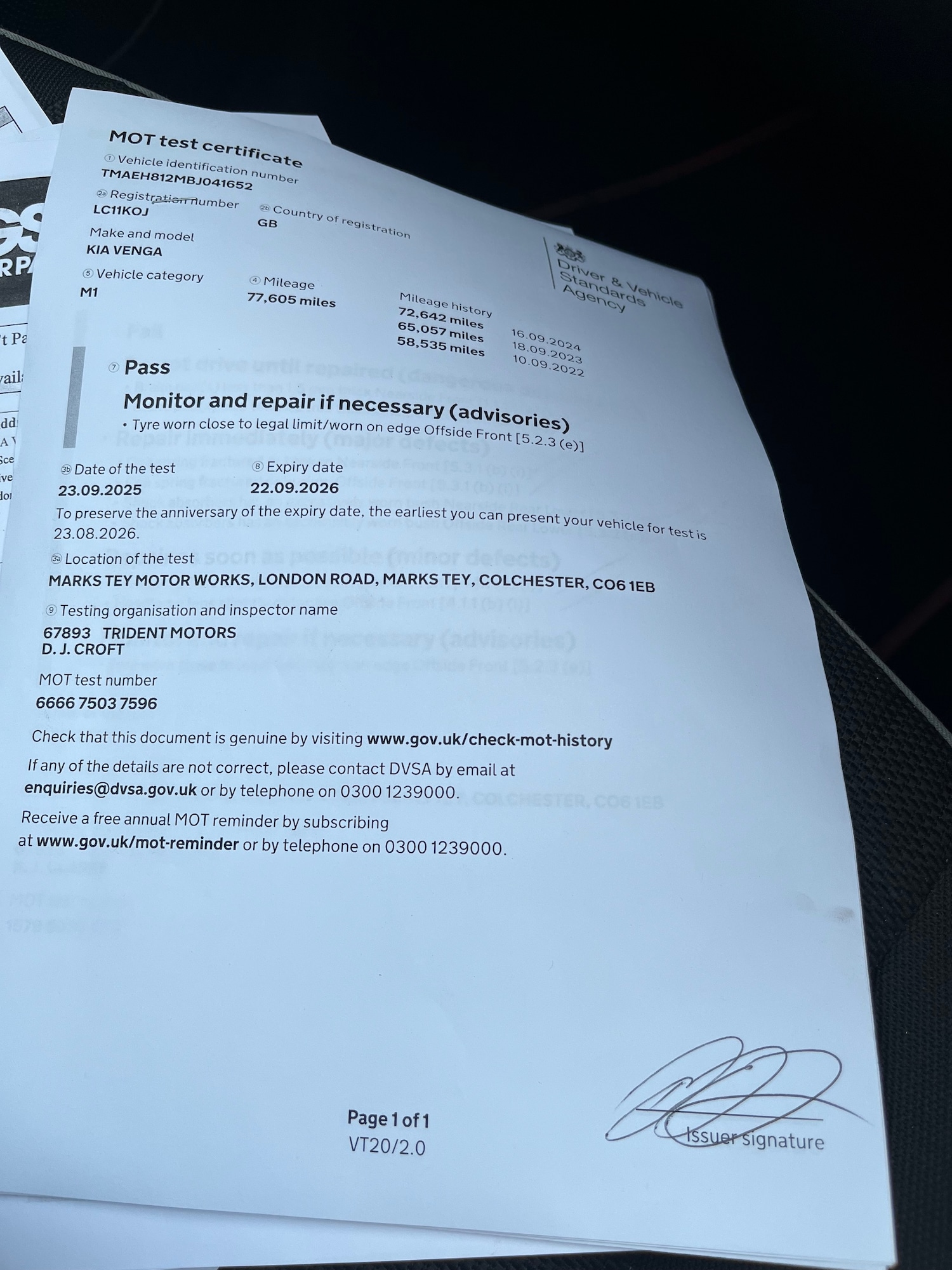 Used Kia Venga 2011 for sale - 76076773: Photo 26