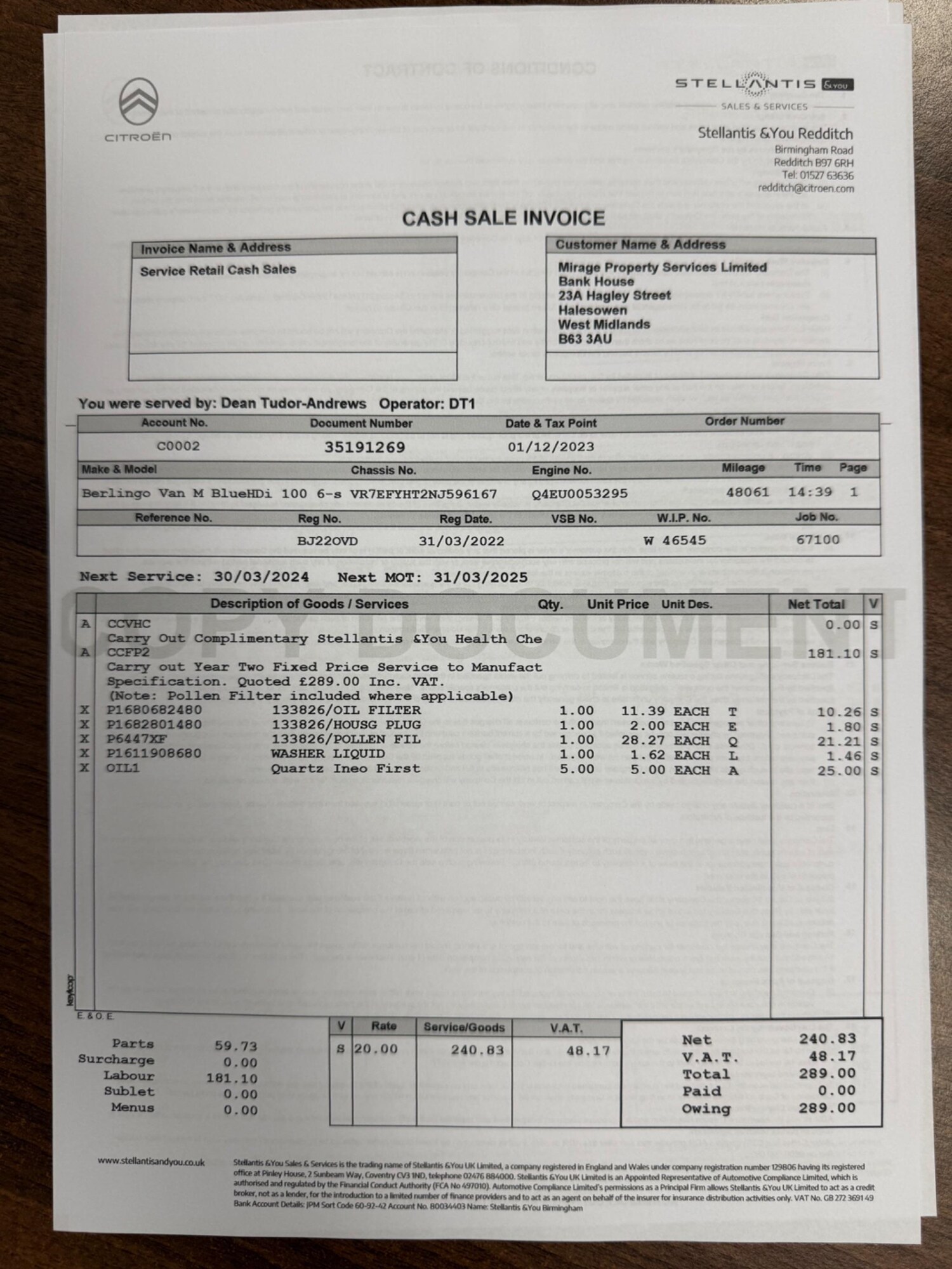 Used Citroen Berlingo for sale - 76728840: Photo 42