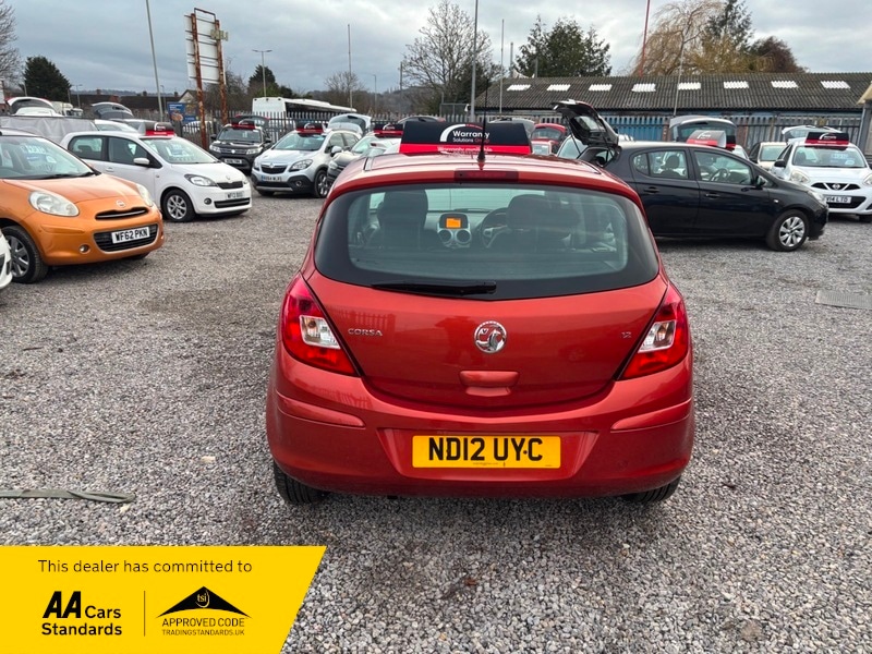 Used Vauxhall Corsa 2012 for sale - 77201009: Photo 4