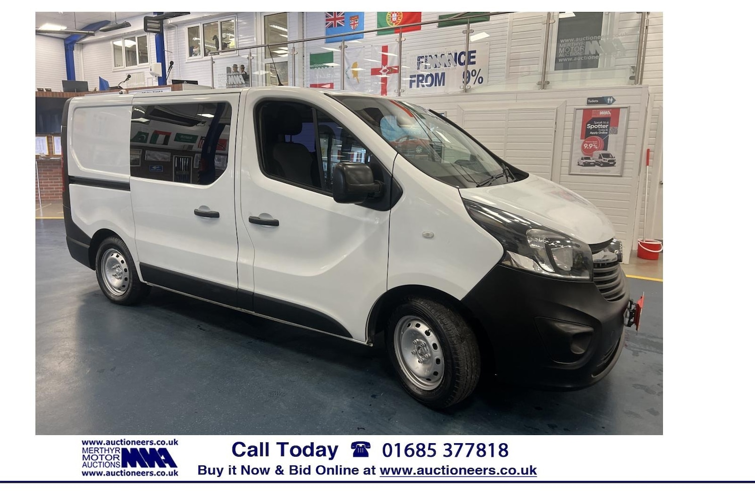 Used Vauxhall Vivaro 2015 for sale - 76035204: Photo 1