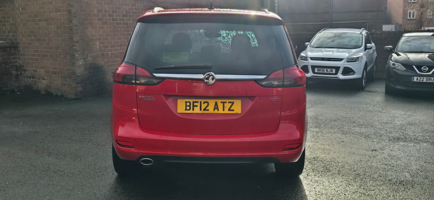 Used Vauxhall Zafira 2012 for sale - 76663728: Photo 4