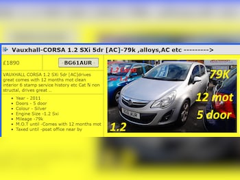 2011 (61) - 1.2 SXi 5dr [AC]