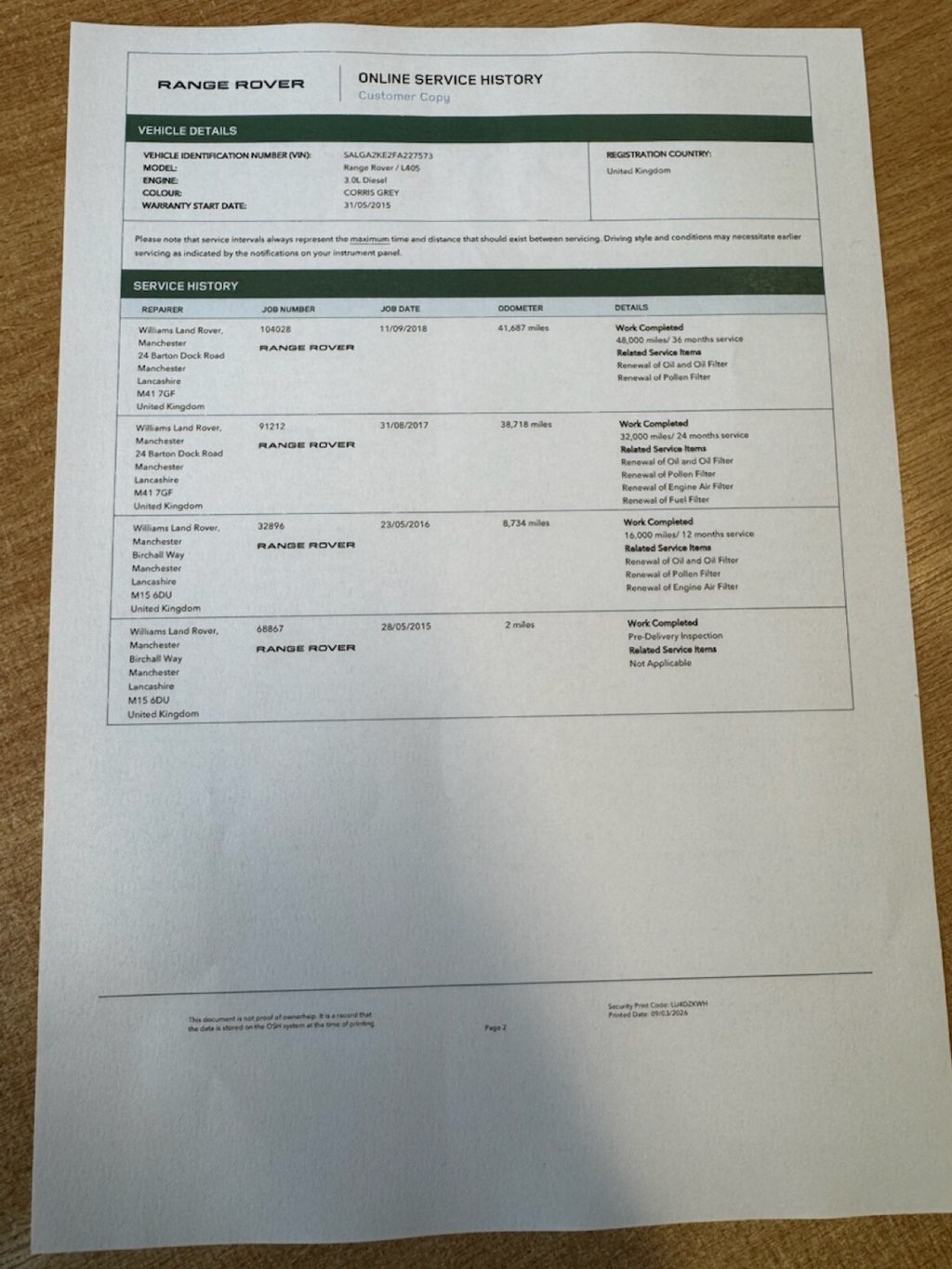 Used Land Rover Range Rover 2015 for sale - 77806654: Photo 2