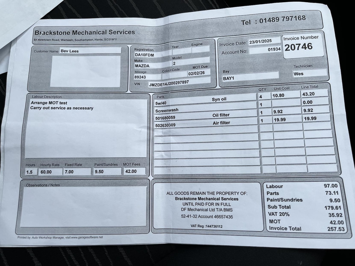 Used Mazda Mazda2 2010 for sale - 77289537: Photo 44