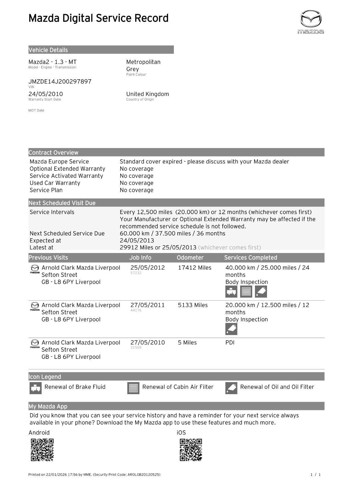 Used Mazda Mazda2 2010 for sale - 77289537: Photo 46