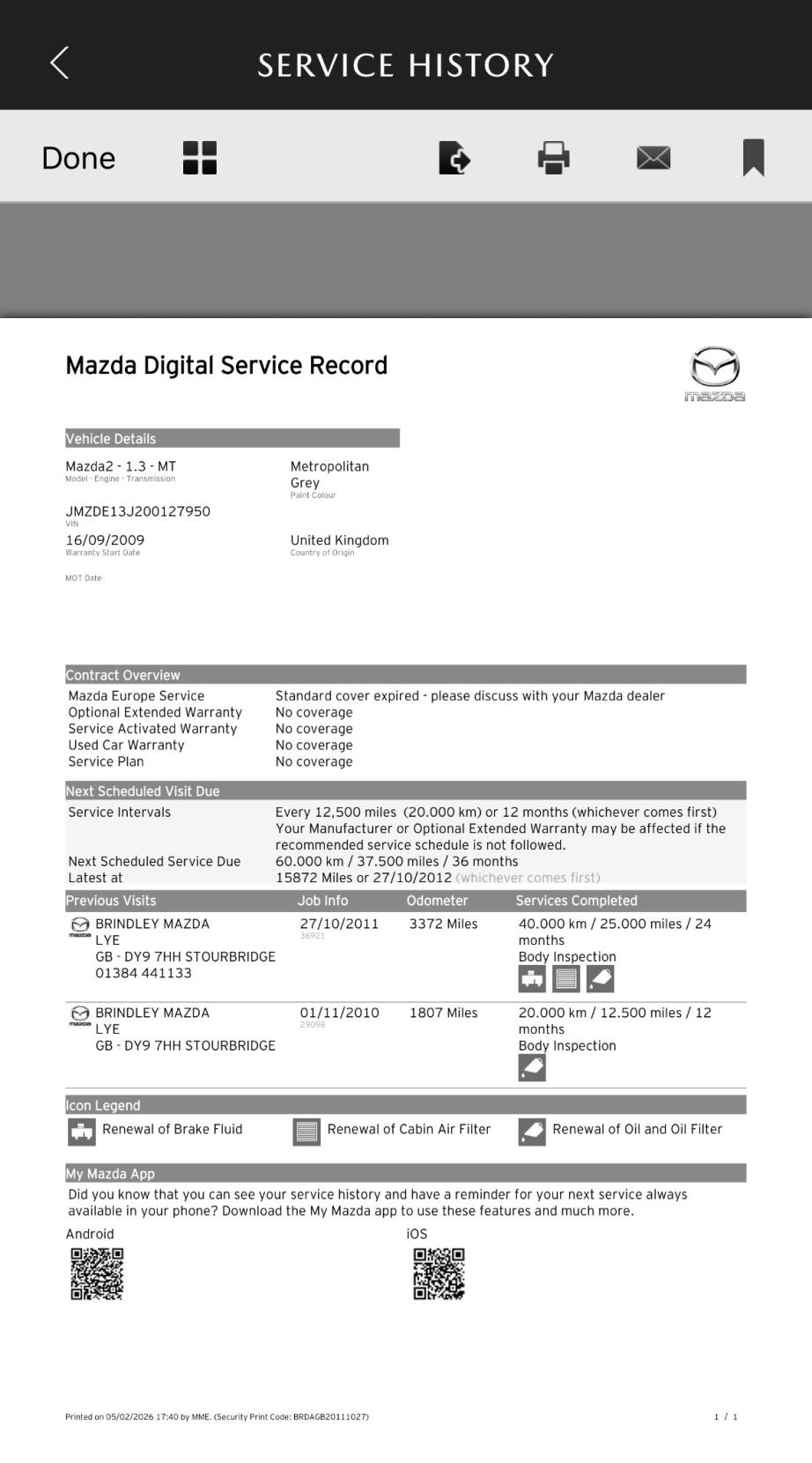 Used Mazda Mazda2 2009 for sale - 77532313: Photo 15