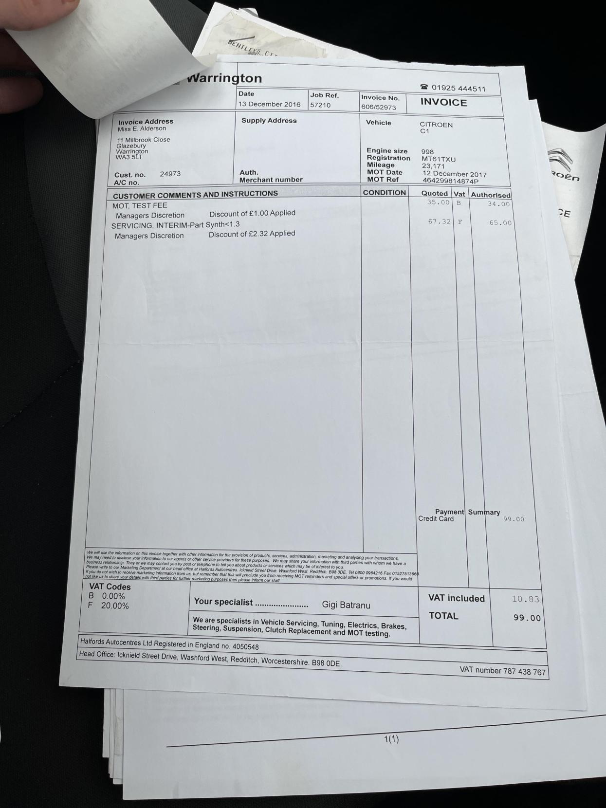 Used Citroen C1 2011 for sale - 76922287: Photo 36