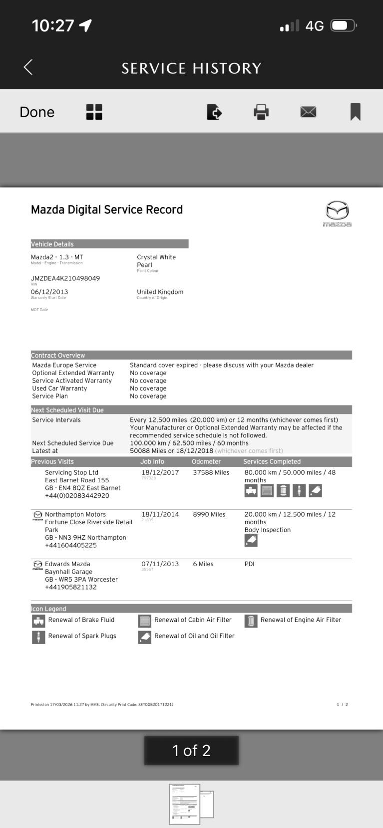 Used Mazda Mazda2 2013 for sale - 77918191: Photo 35