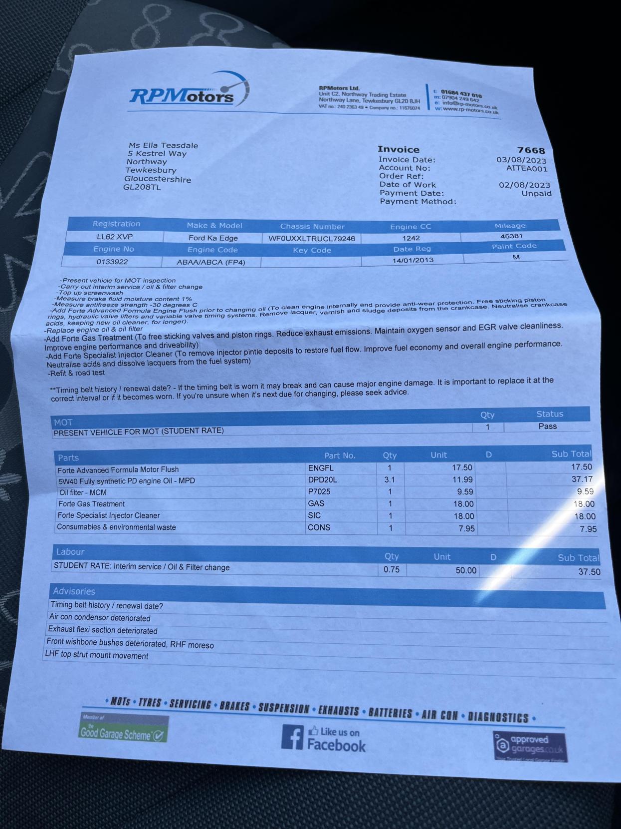 Used Ford Ka 2013 for sale - 77201695: Photo 36