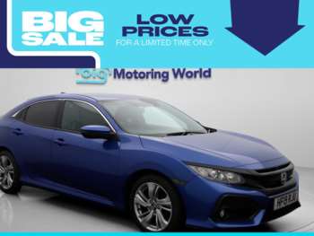 2019 (19) - 1.0 VTEC Turbo SR Hatchback 5dr Petrol CVT Euro 6 (s/s) (126 ps)