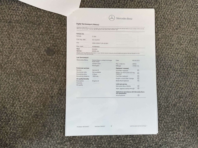 Used Mercedes-Benz C Class 2018 for sale - 77981728: Photo 15