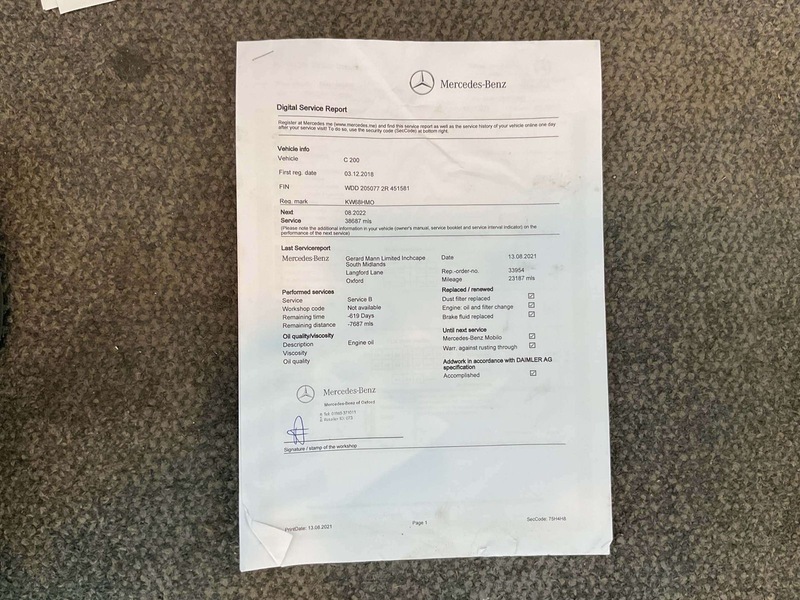 Used Mercedes-Benz C Class 2018 for sale - 77981728: Photo 17