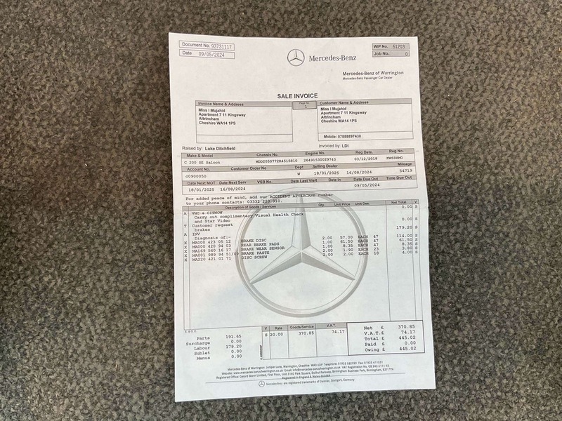 Used Mercedes-Benz C Class 2018 for sale - 77981728: Photo 18