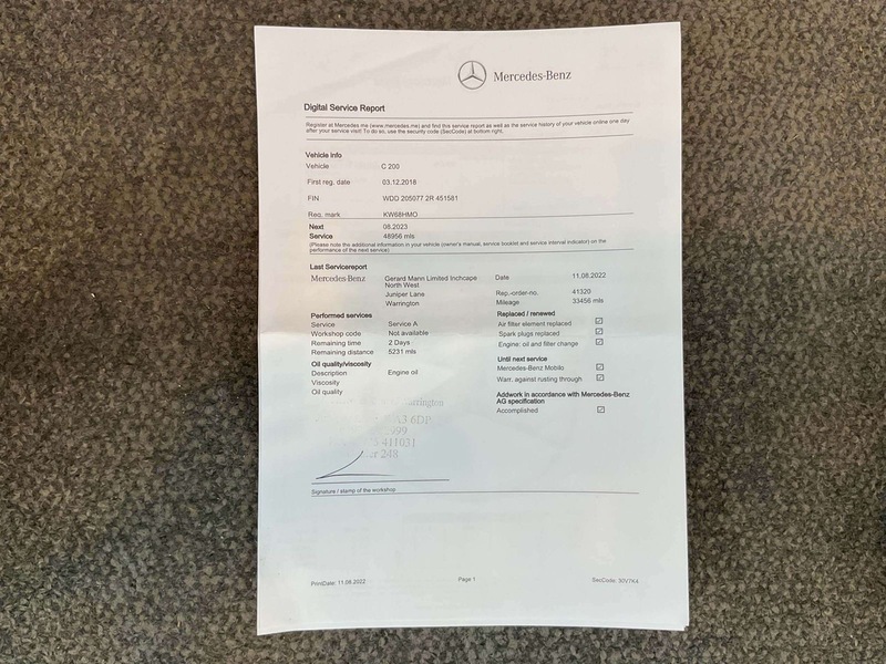 Used Mercedes-Benz C Class 2018 for sale - 77981728: Photo 19