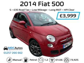 2014 (64) - 1.2 S 3dr, CHEAP ROAD TAX, LONG MOT, 2x KEYS, HPI CLEAR, LOW MILEAGE