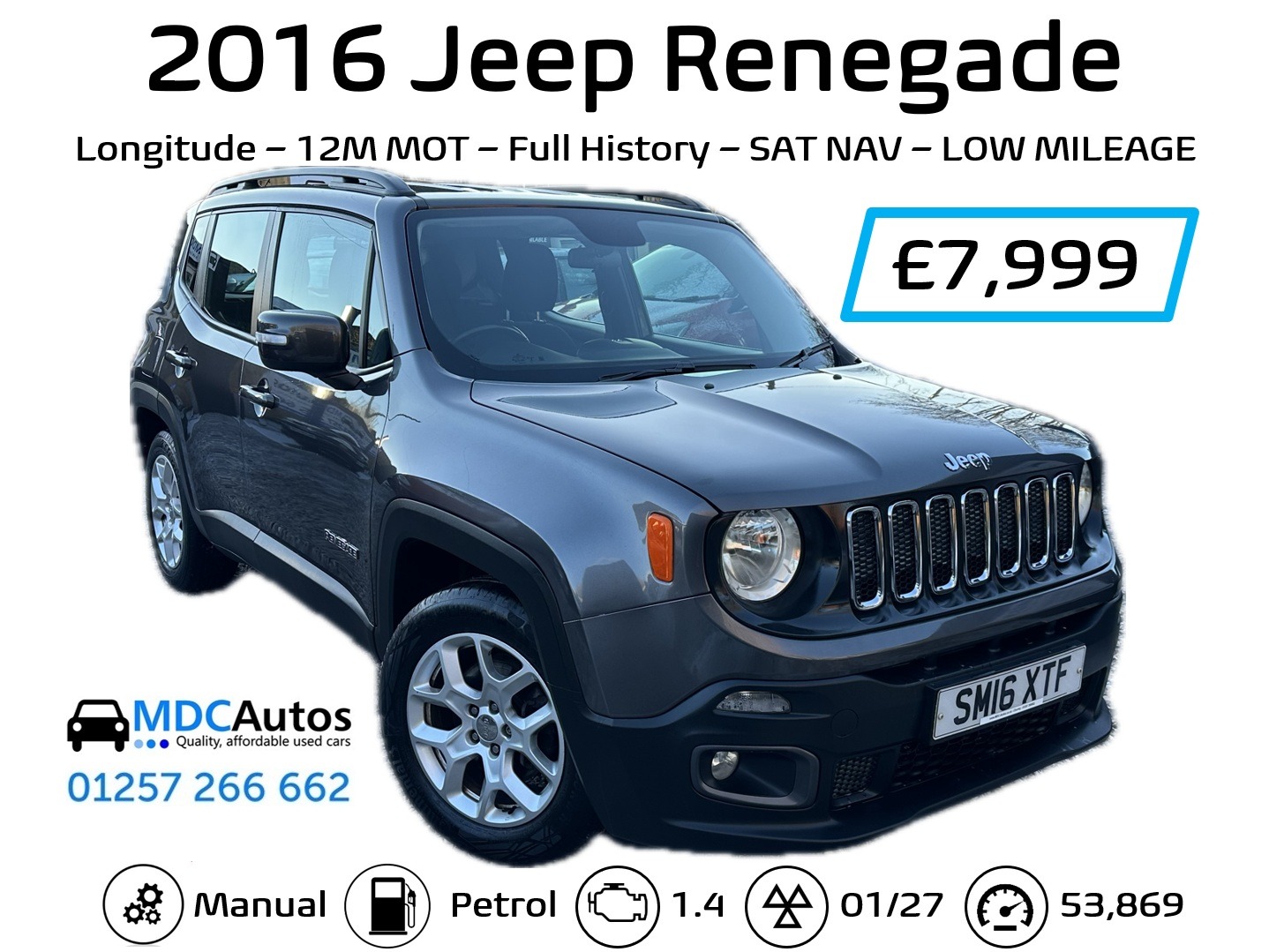 Used Jeep Renegade 2016 for sale - 77124187: Photo 15