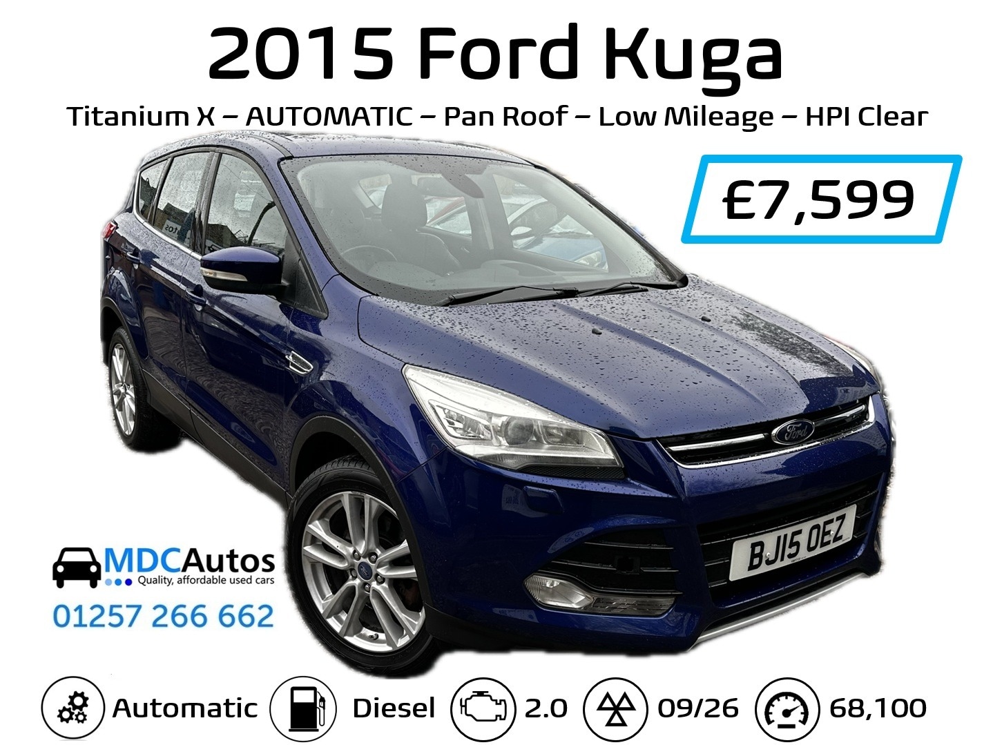Used Ford Kuga 2015 for sale - 78176838: Photo 15