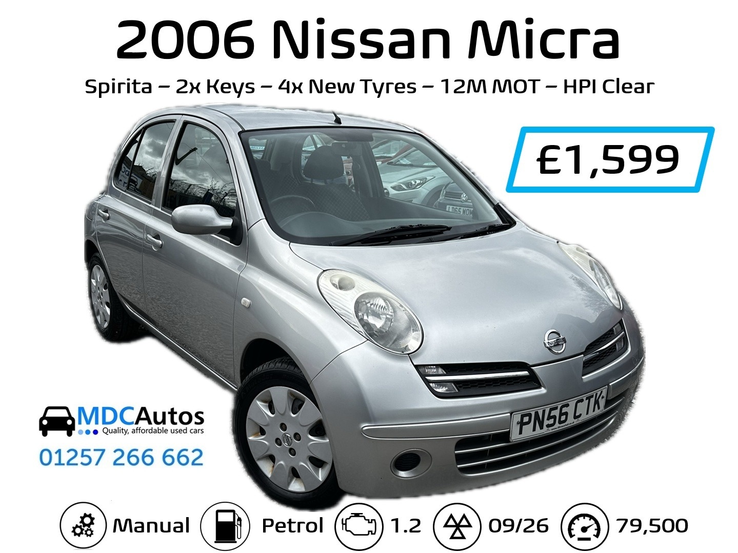 Used Nissan Micra 2006 for sale - 78190704: Photo 14