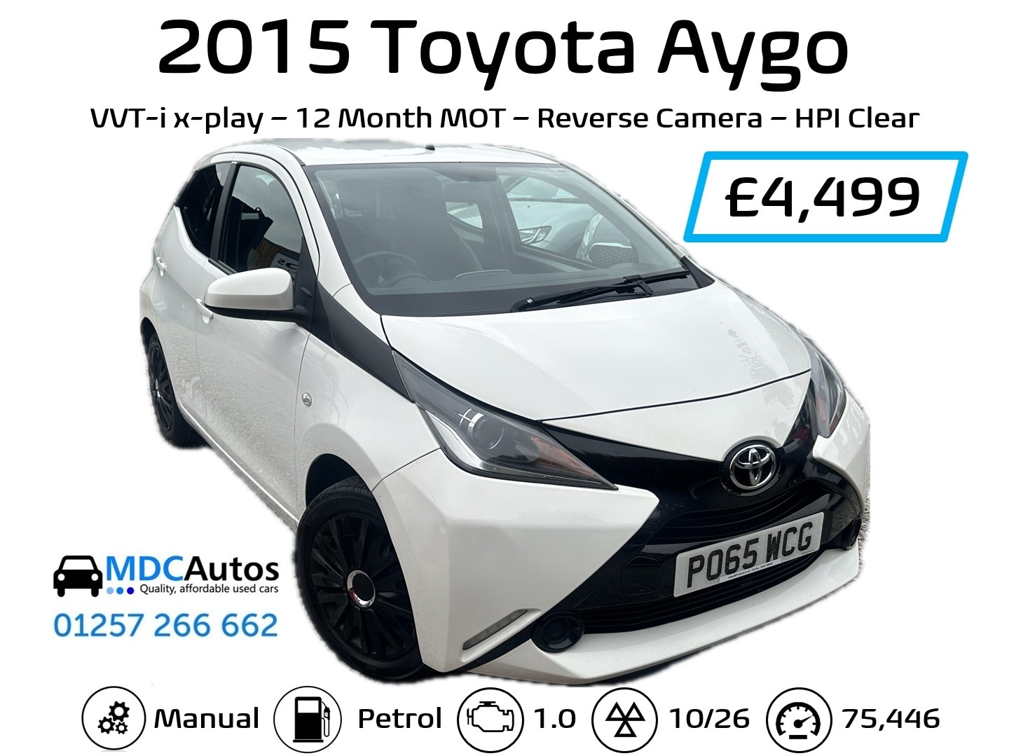 Used Toyota AYGO 2015 for sale - 76301190: Photo 15